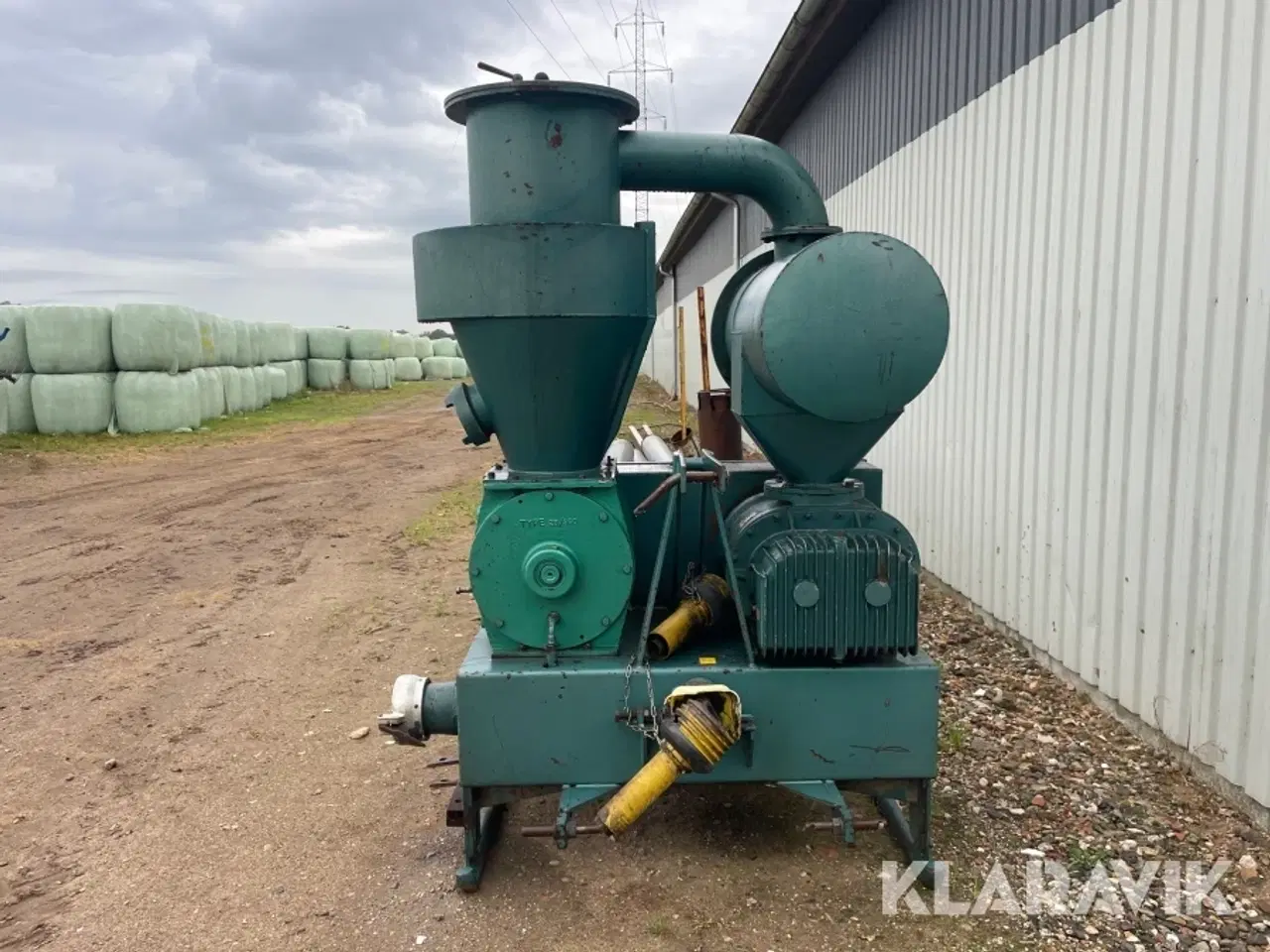 Billede 5 - Suge/tryk blæser Poul Andersen maskinfabrik