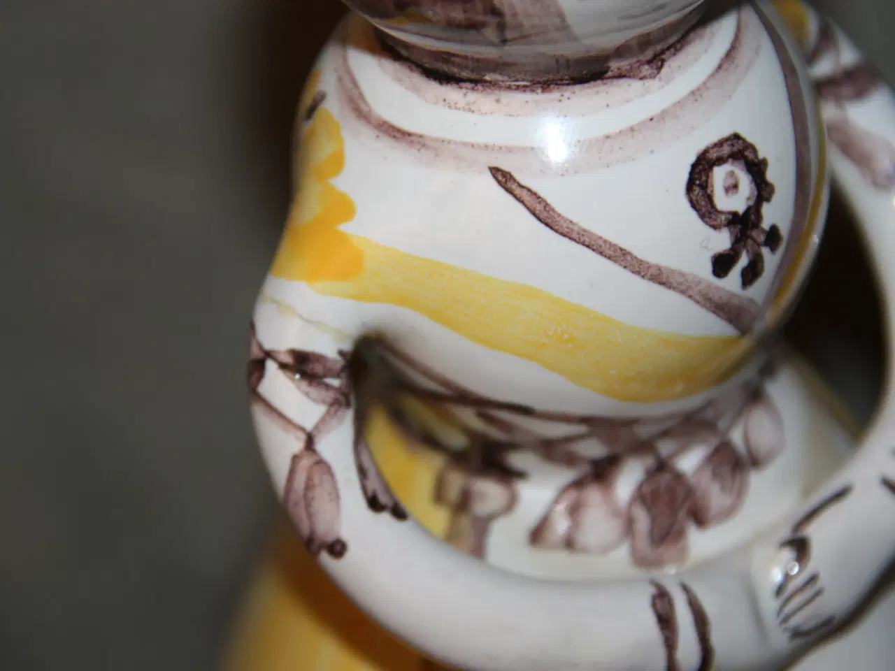 Billede 3 - Lars Syberg keramik vase/stage 19 cm Defekt