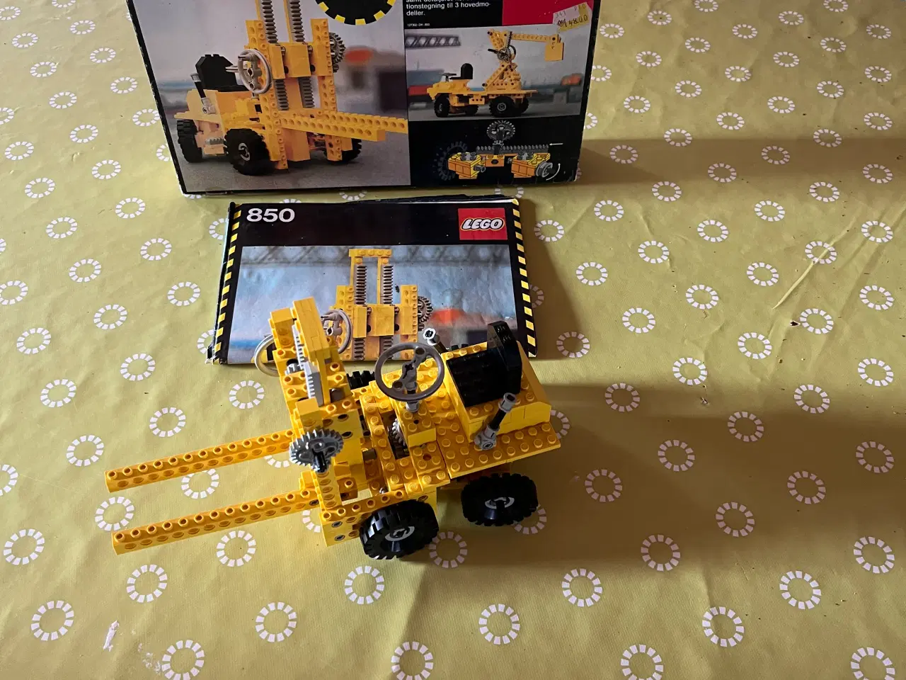 Billede 2 - Lego Technic 850 gaffeltruck