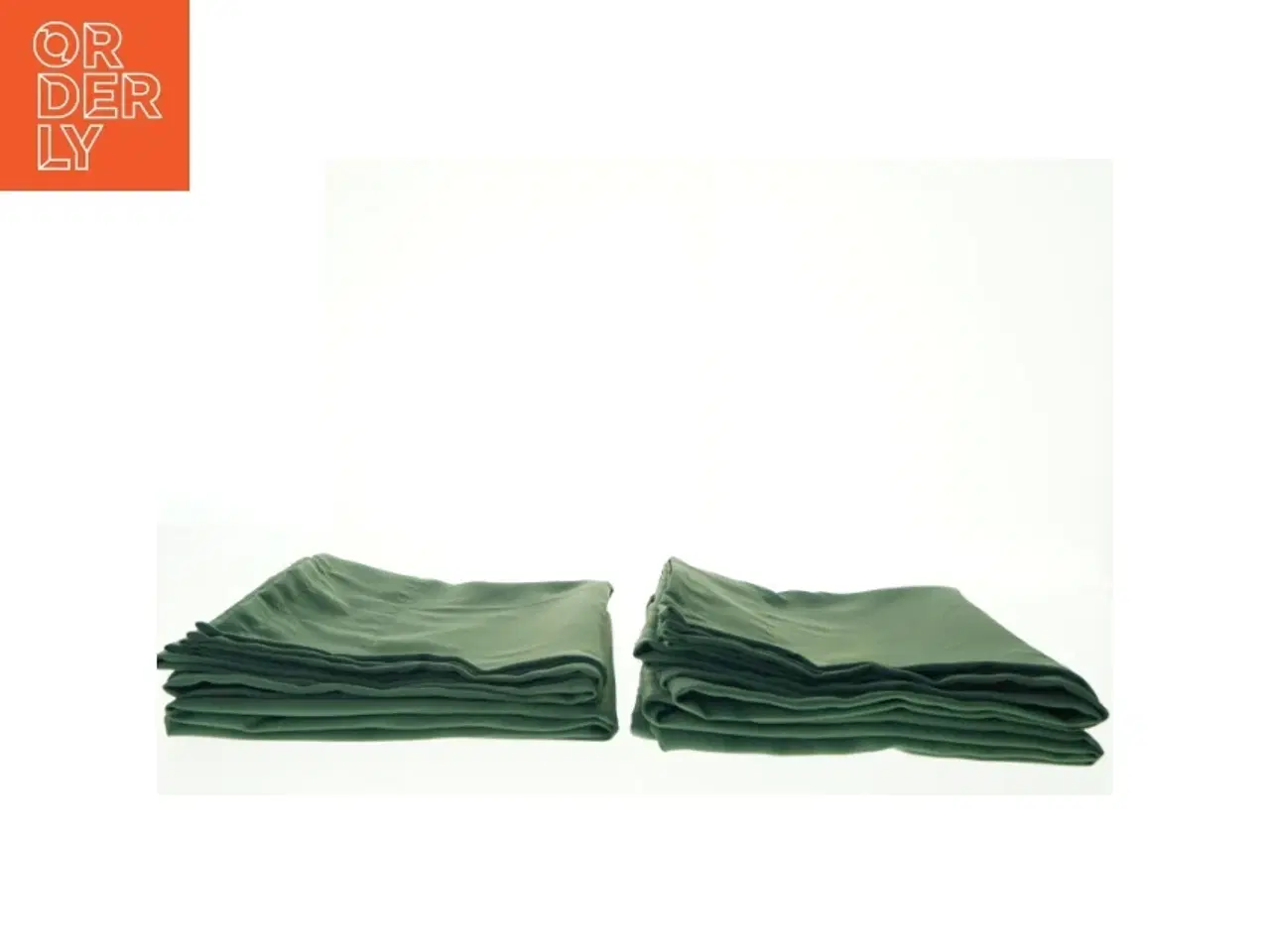 Billede 2 - Grønne mørklægningsgardiner  fra IKEA (str. 250 x 145 cm)