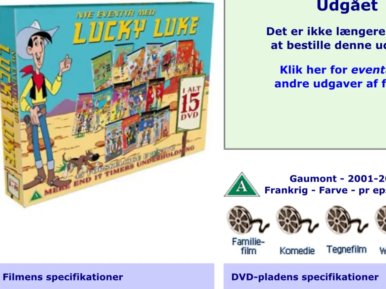 Billede 5 - Lucky Luke (Boksen) 