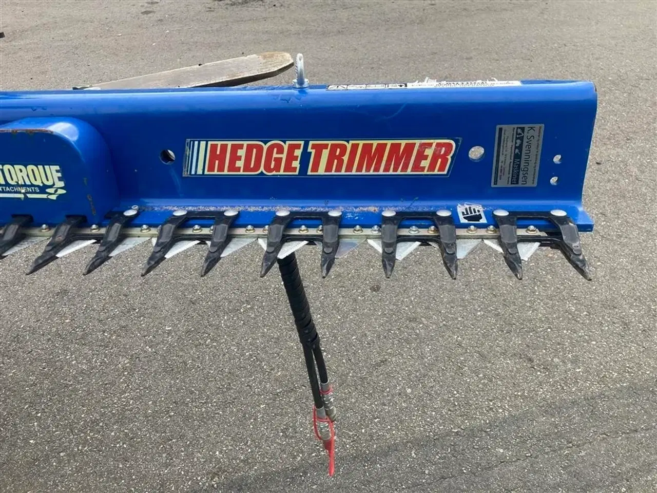 Billede 9 - Auger Torque T 150 Monteret med ophæng der passer på Hydrema skift