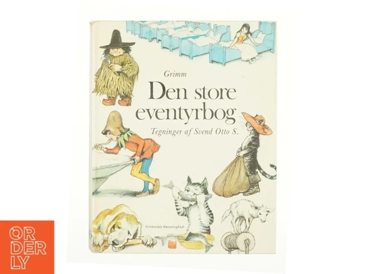 Billede 2 - Grimm, Den store Eventyrbog, tegninger af Svend Otto S.
