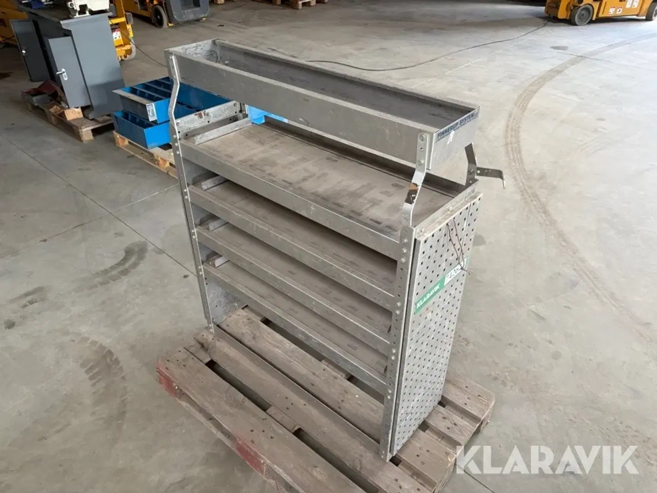 Billede 6 - Reol Finnerup System til kassevogn