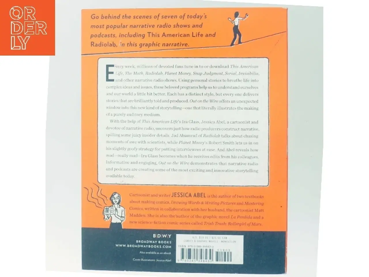 Billede 3 - Out on the Wire af Jessica Abel (Bog)