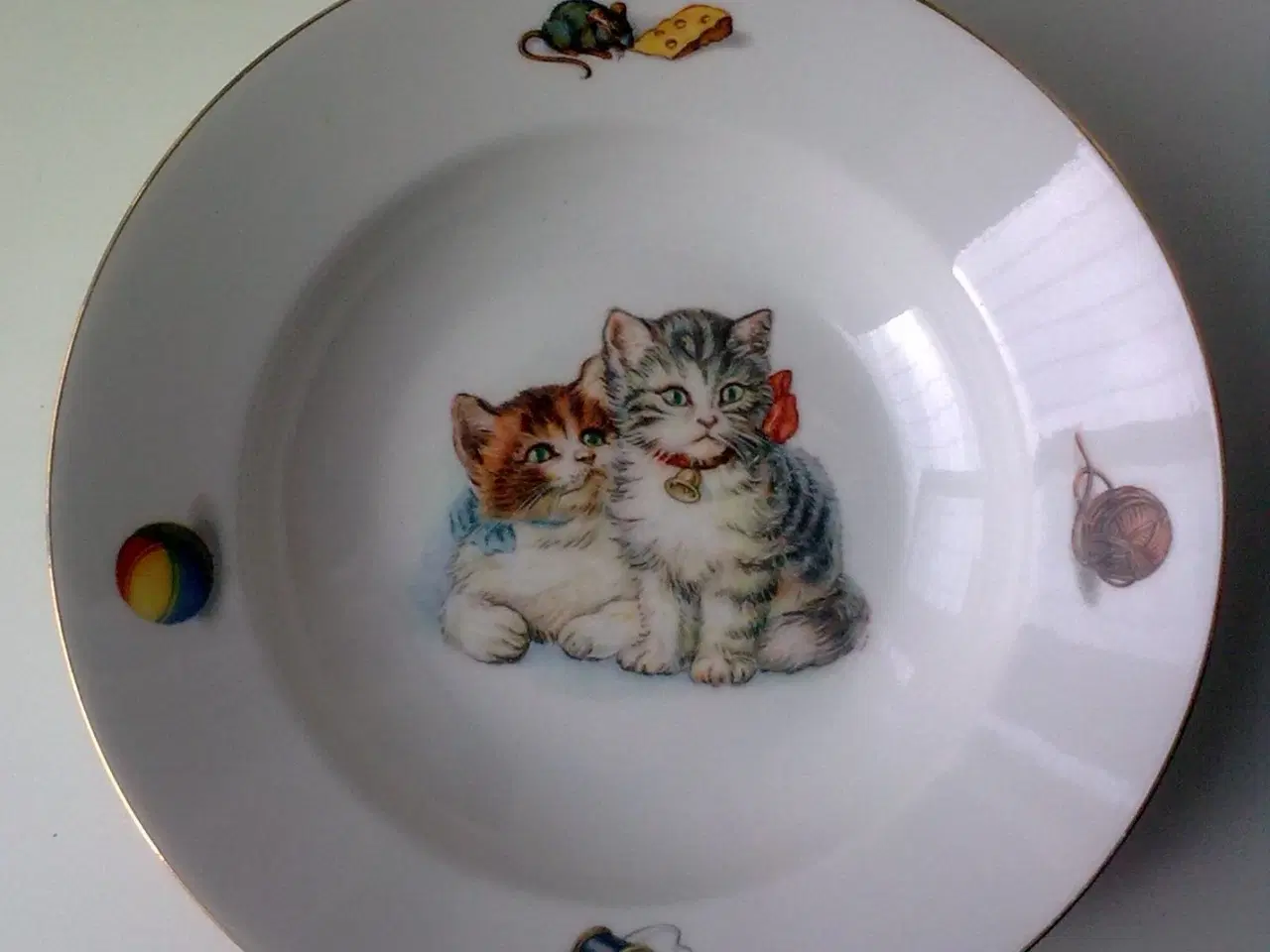Billede 1 - Kat og Kit og Kombi FIGUR porcelæn RETRO