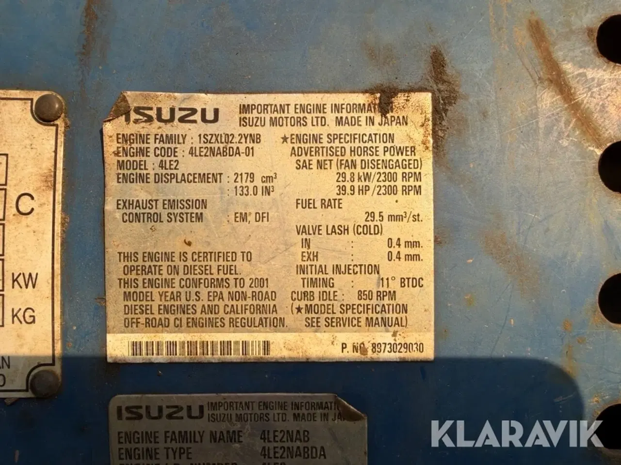 Billede 5 - Gravemaskine IHI 45NX