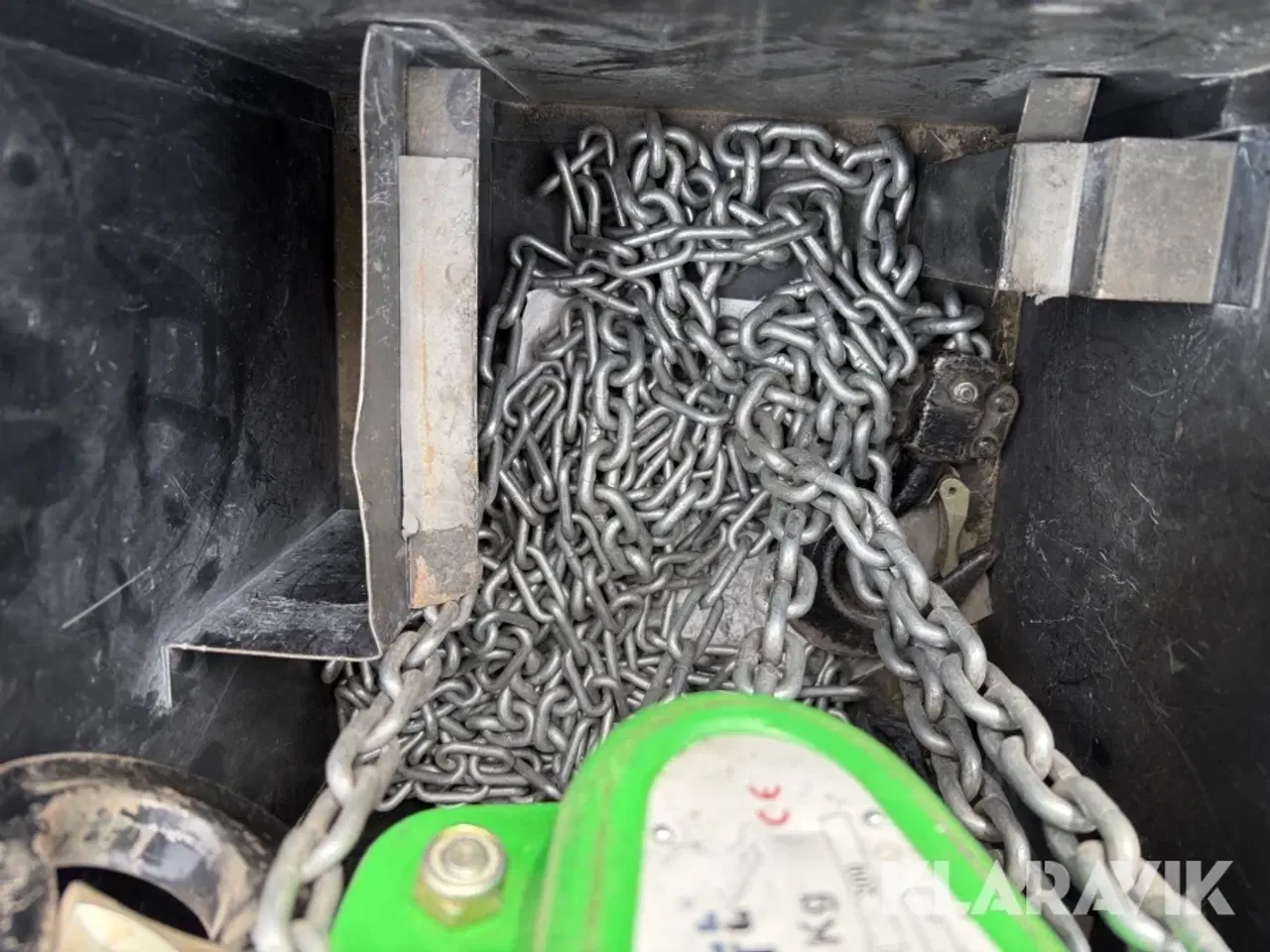 Billede 7 - Kædetalje trifortalje kædeslængder pladeklo og donkrafte samlet lot