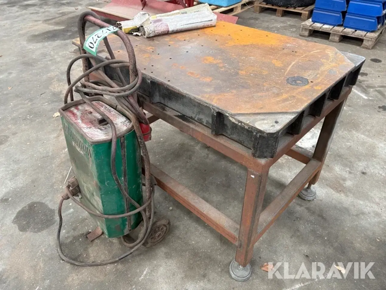 Billede 4 - Svejsemaskine, elektroder og svejsebord Migatronic LTO 200