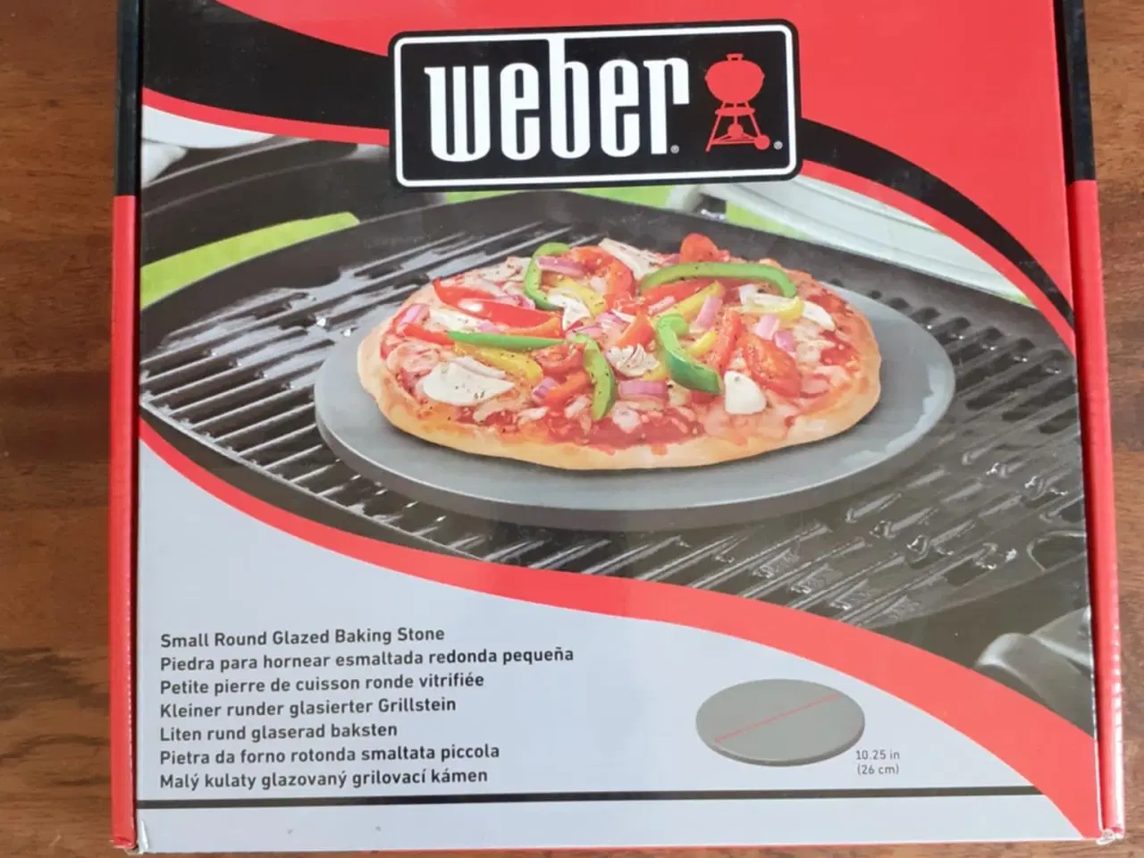 Billede 1 - Weber pizza sten 26 cm