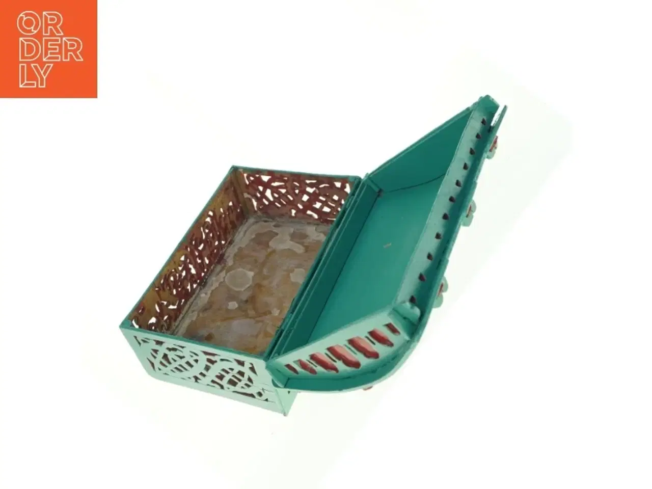 Billede 5 - Udskåret trækasse (str. 31 x 23 x 16 cm)