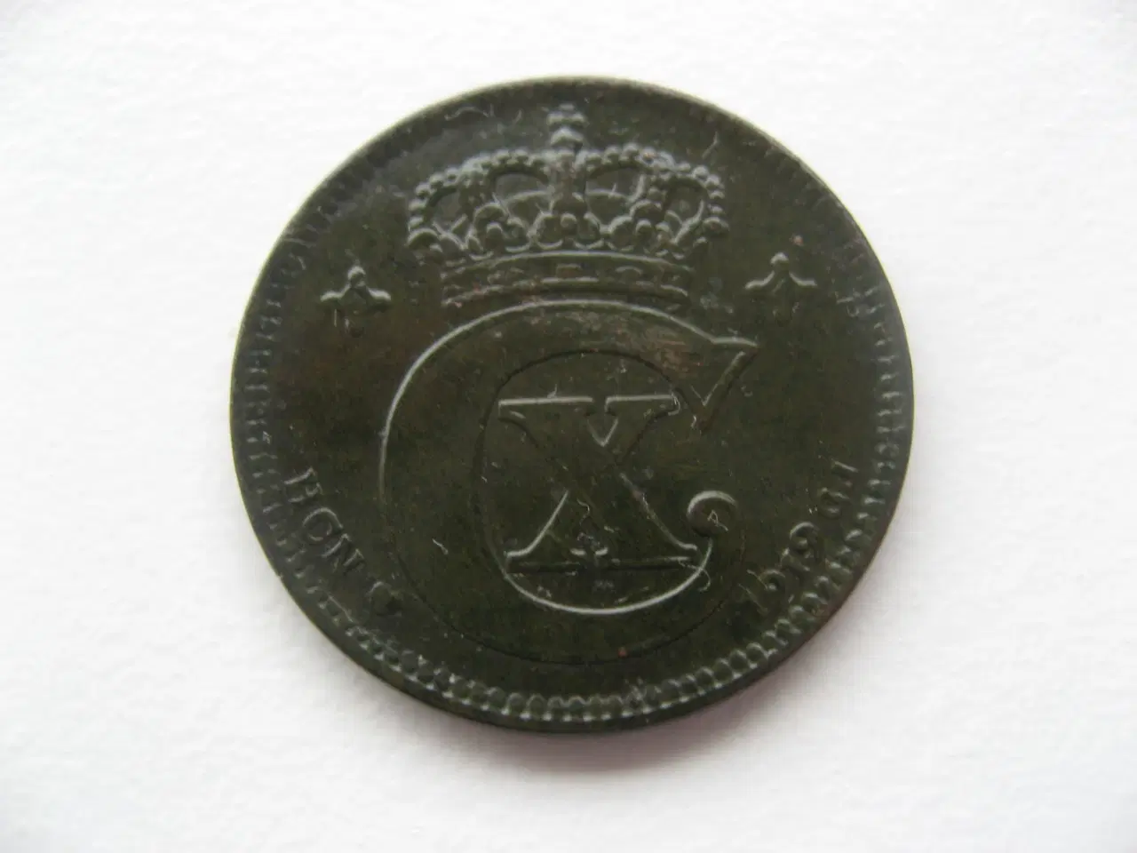 Billede 1 - Flot bronze 2 øre 1919, bedre årstal