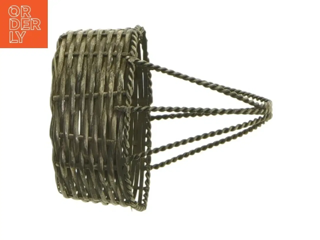 Billede 5 - Fletkurv med hank (str. 7 x 5 cm)