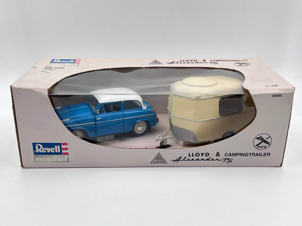 Billede 1 - 1957 LLoyd Alexander + ERIBA Puck Campingvogn 1:18