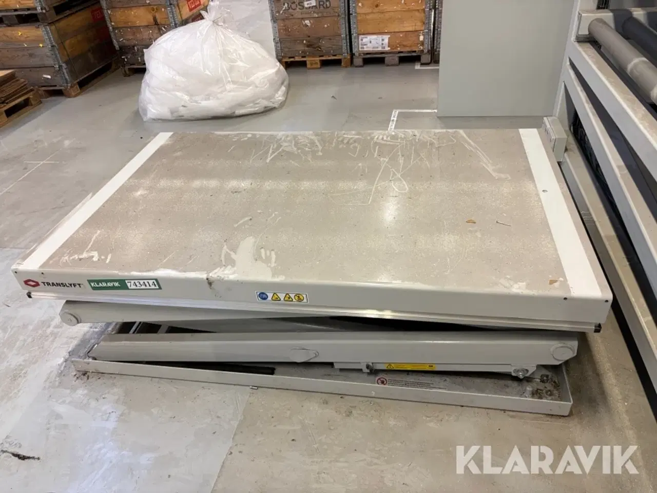 Billede 2 - Løftebord Translyft TAD 1000 sp