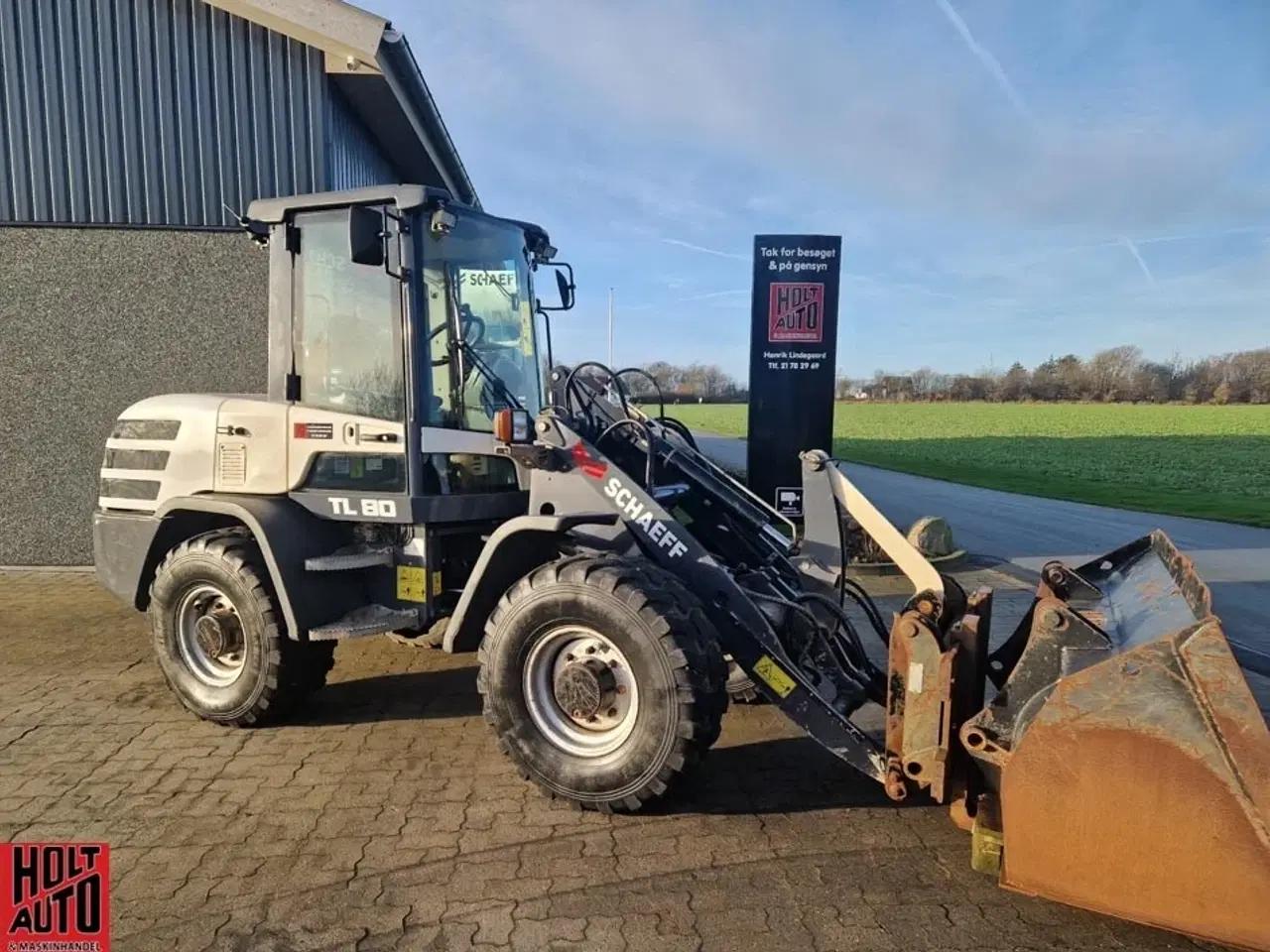 Billede 1 - Terex TL 80 - 36 km/t centralsmørring