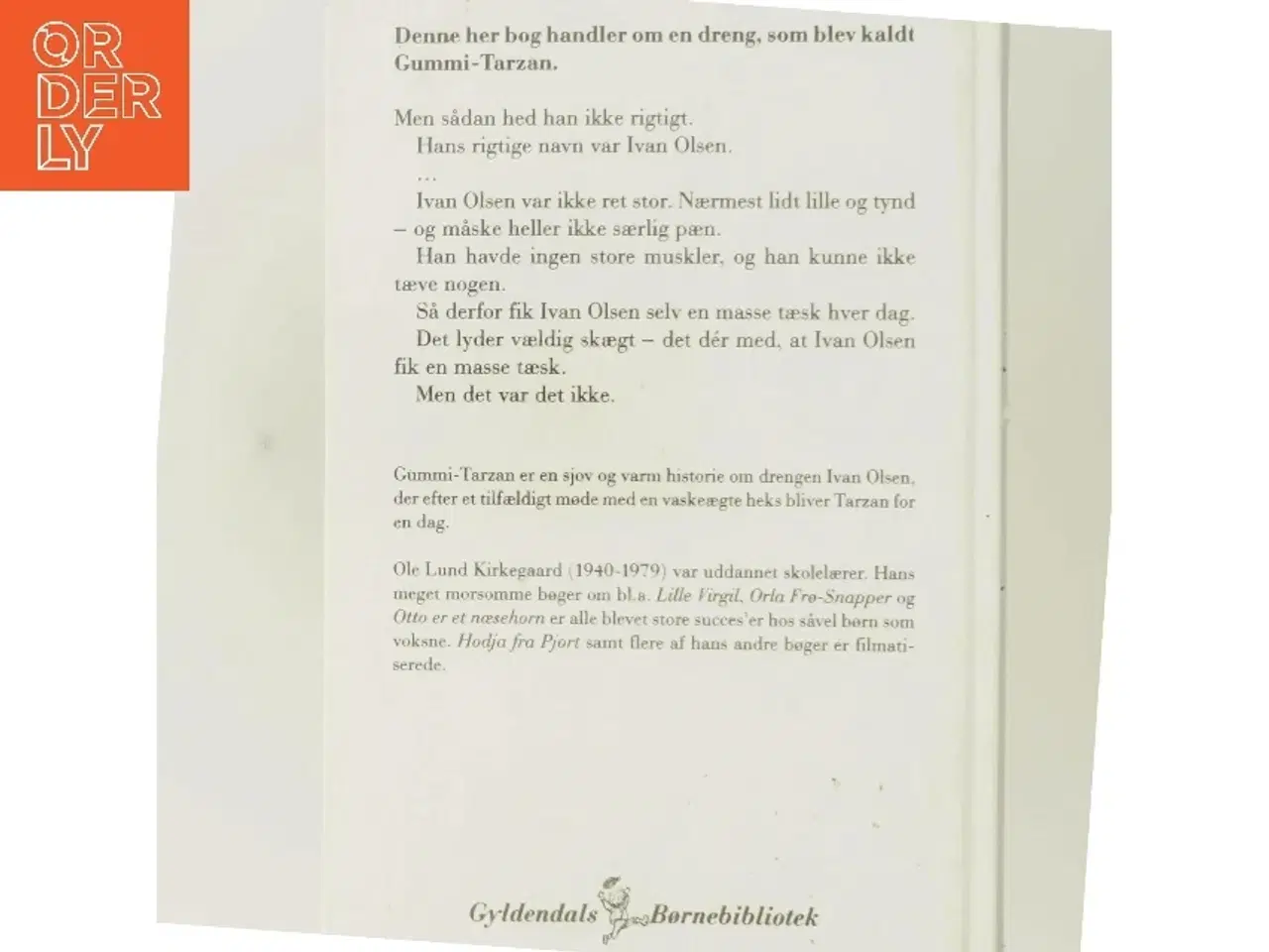 Billede 3 - Gummi-Tarzan af Ole Lund Kirkegaard (Bog)