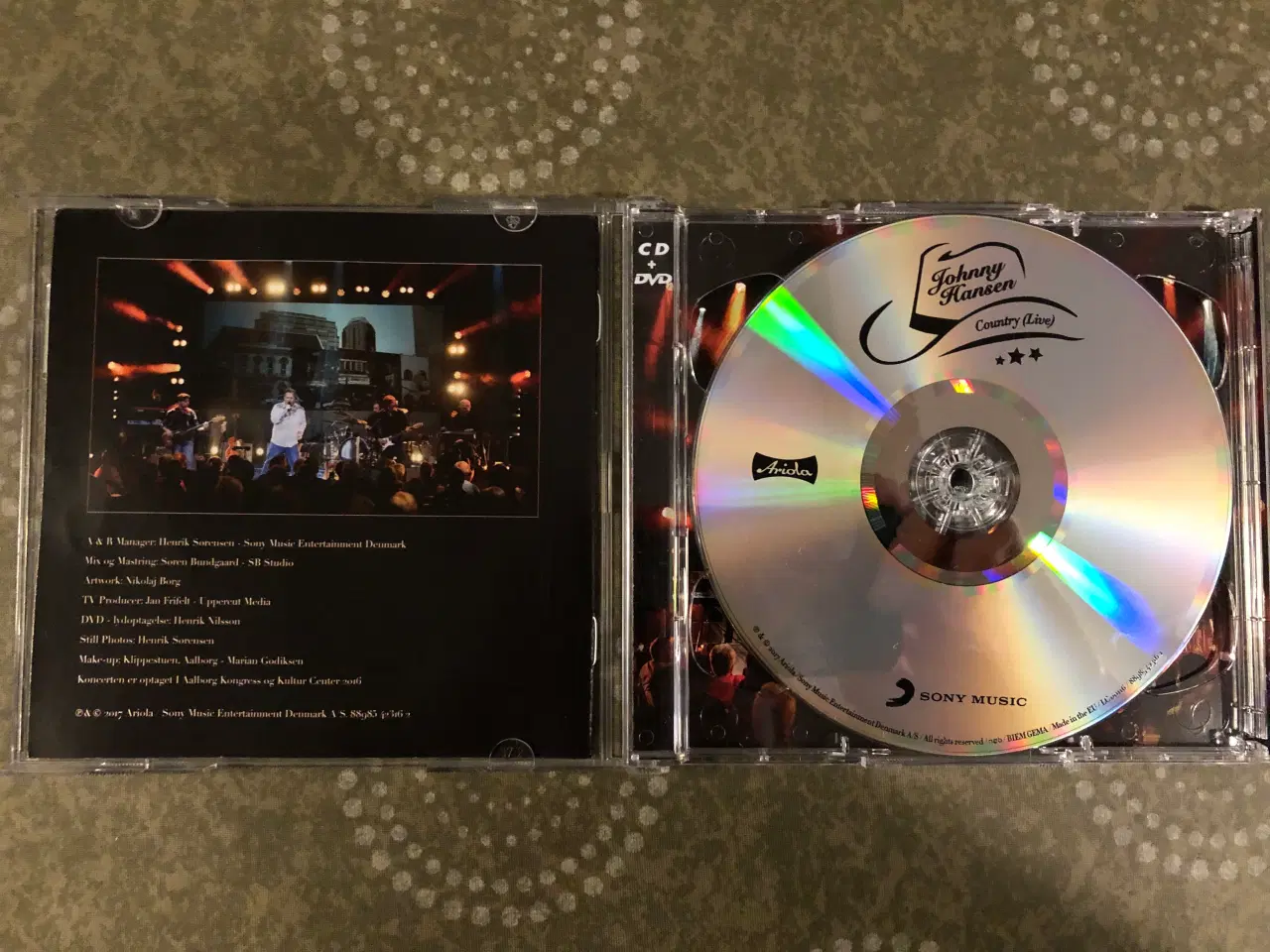 Billede 3 - Johnny Hansen: Country (Live) CD + DVD