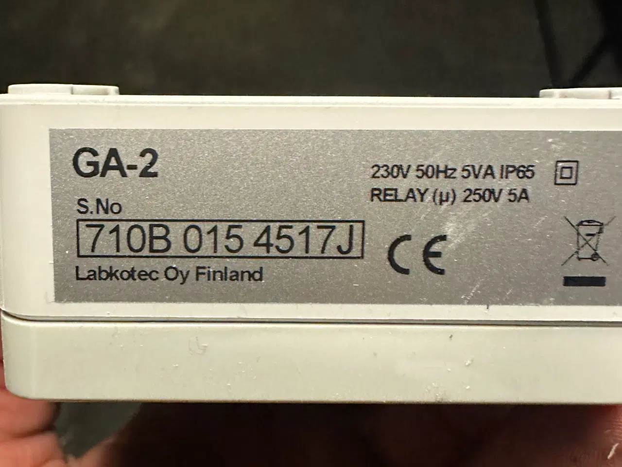 Billede 6 - Labkotec GA-2 Gassalarm Enhed med 4 tilslutninger