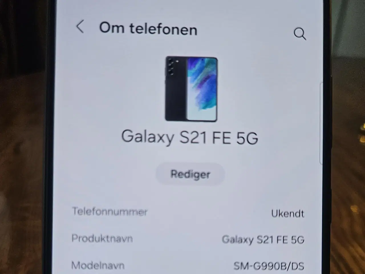 Billede 4 - Samsung S21 FE Sort Som ny