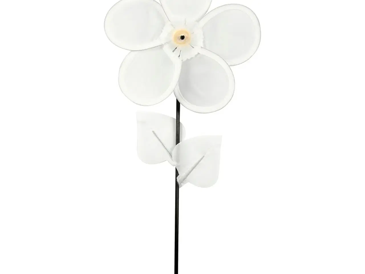 Billede 1 - Farverig Blomstervindmølle 20 cm til Haven