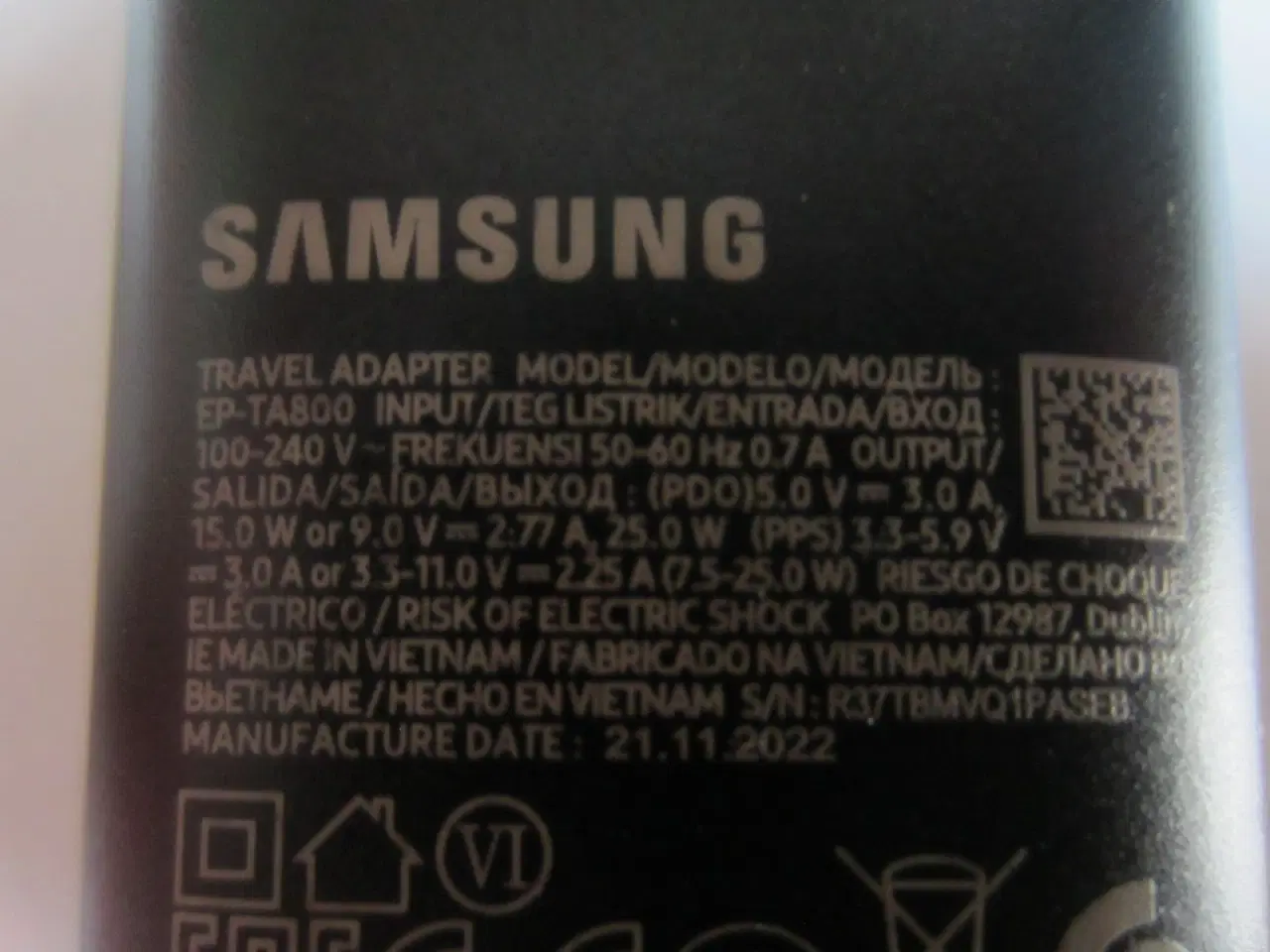 Billede 4 - Original Samsung Super Fast Charge EP-TA800 USB-C