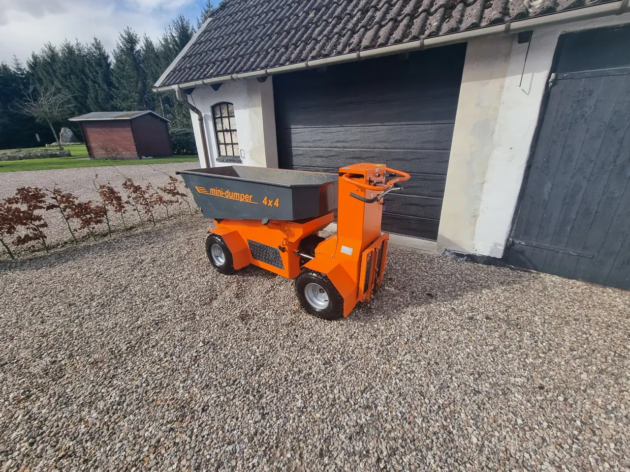 Billede 5 - Motorbør  minidumper 