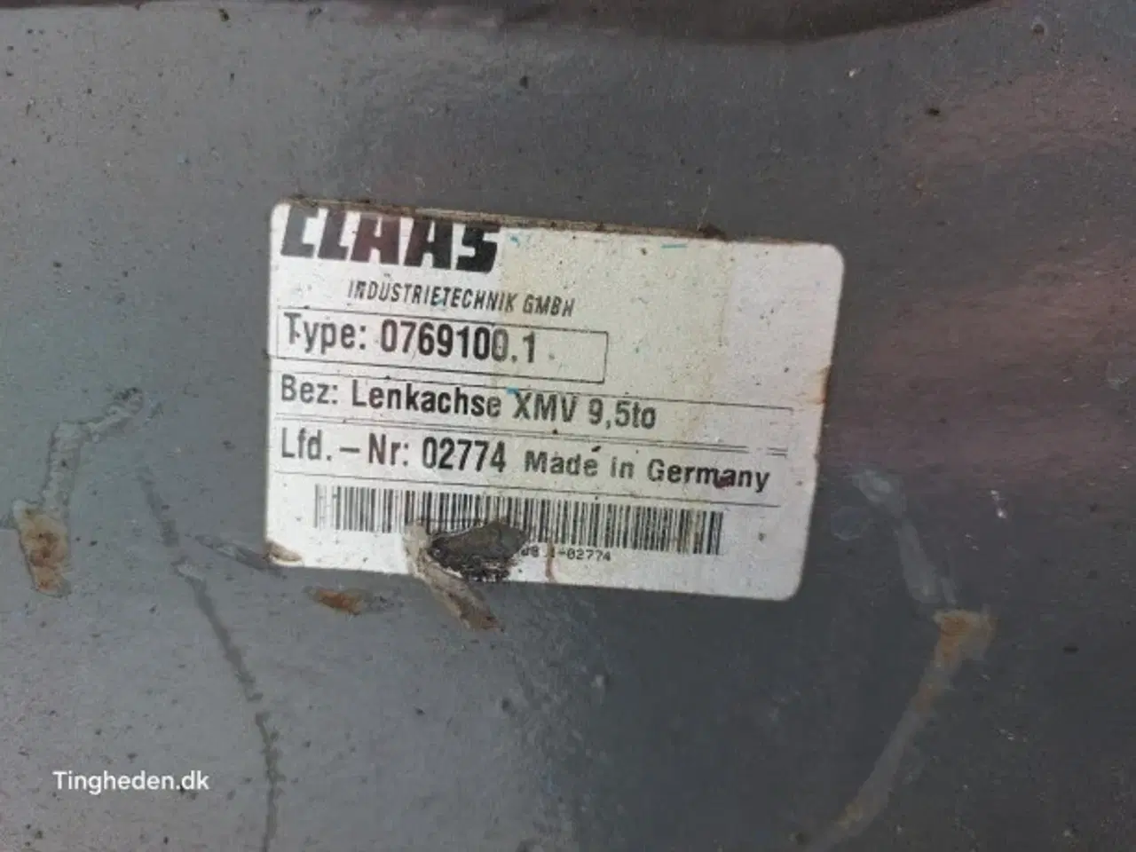 Billede 18 - Claas Lexion 570 Bagaksel 07691001