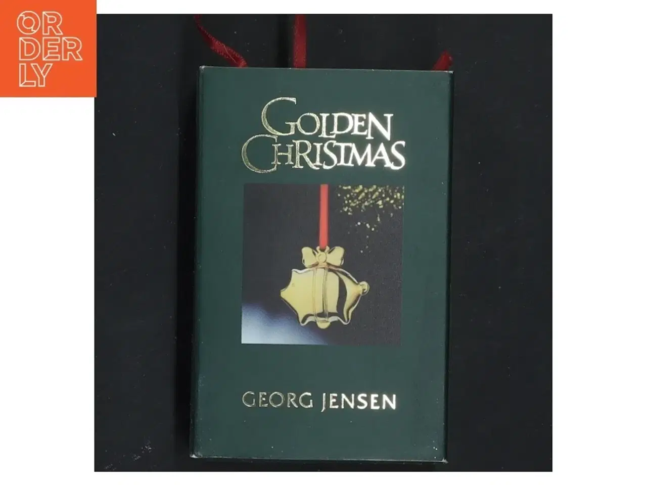 Billede 2 - Georg Jensen julegris år 2003 golden christmas ornament