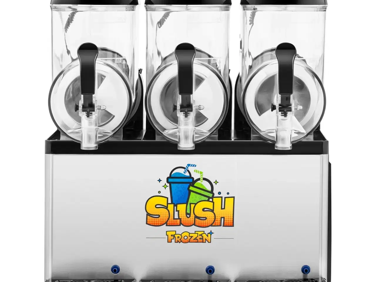 Billede 2 - Slush ice maskine – 3 x 10 l – LED