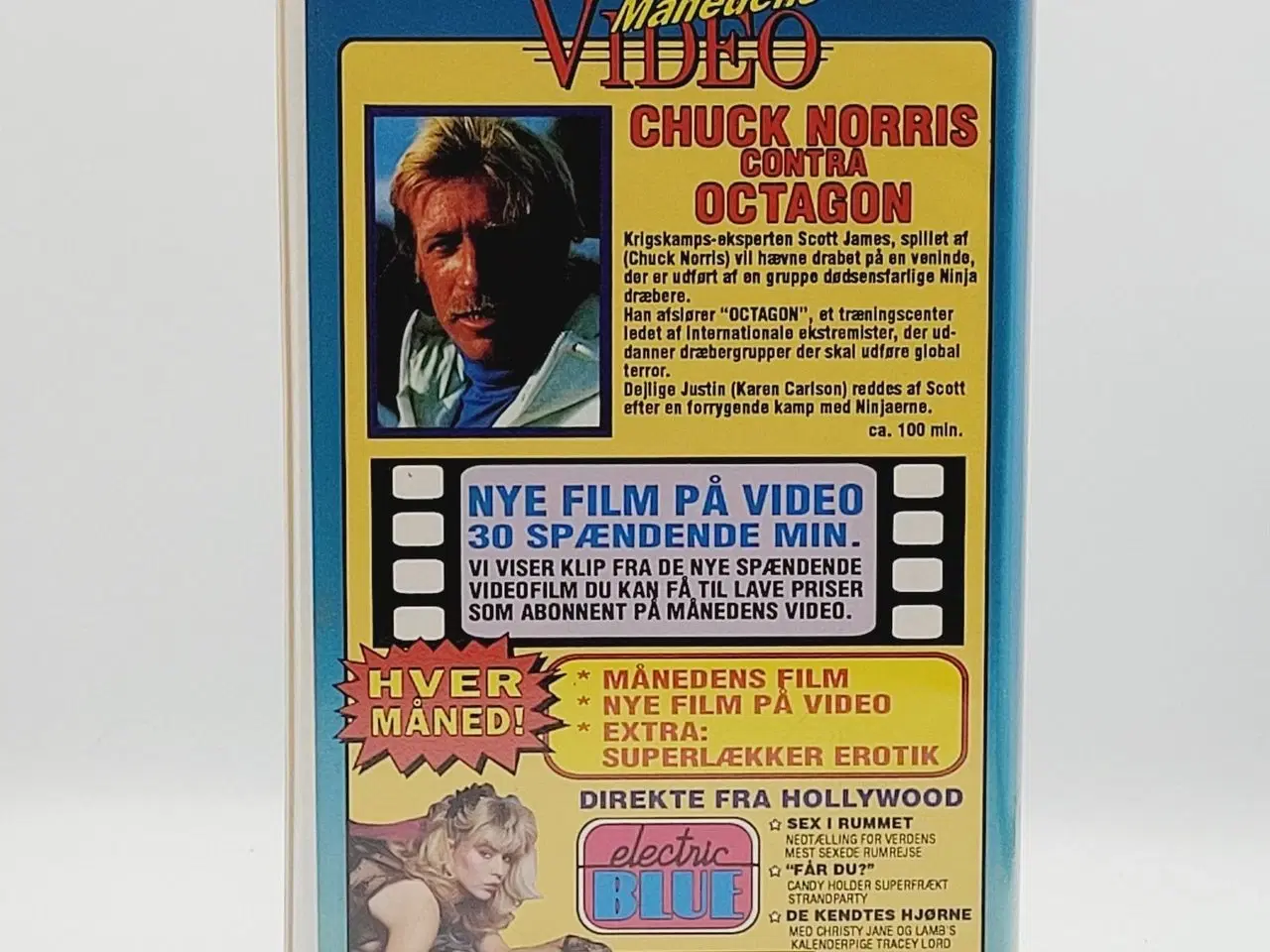 Billede 2 - ⭐️- VHS: Månedens Video - Chuck Norris - Contra Oc