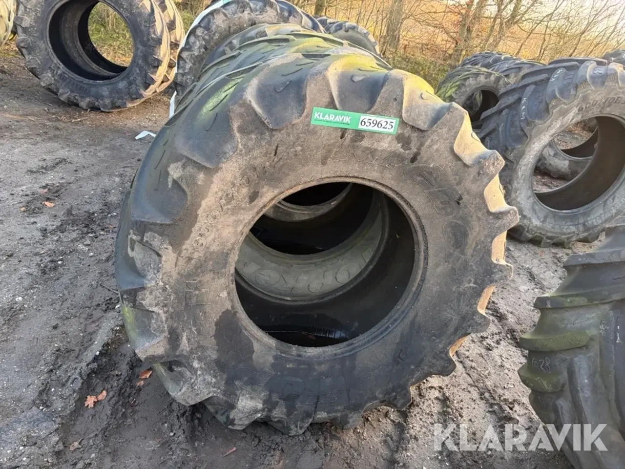 Billede 1 - Landbrugsdæk Michelin  + Kleber 600/70R28 4 styk
