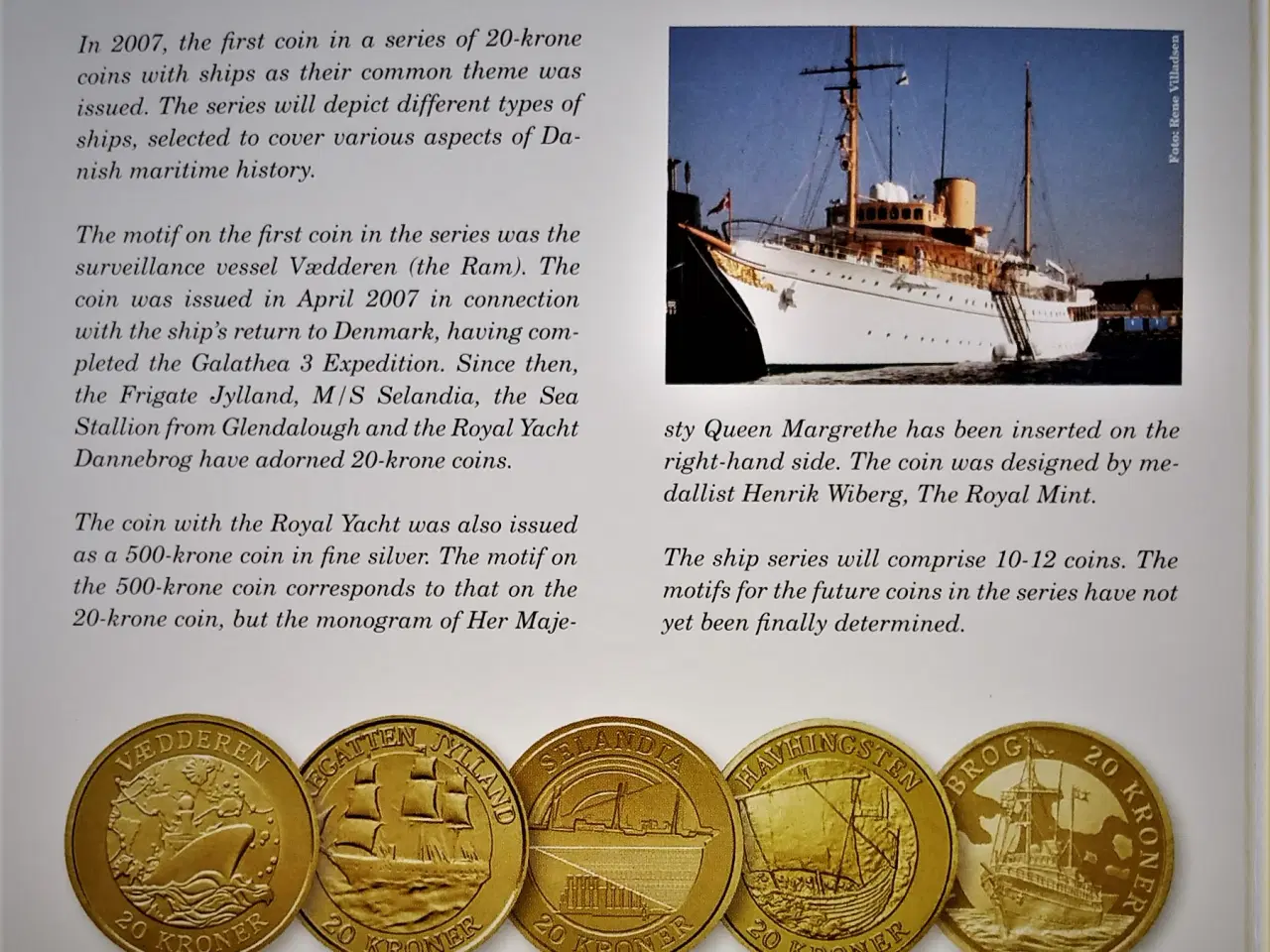 Billede 5 - DET KGL MØNTSÆT 2009 med NEPTUN MEDALJEN