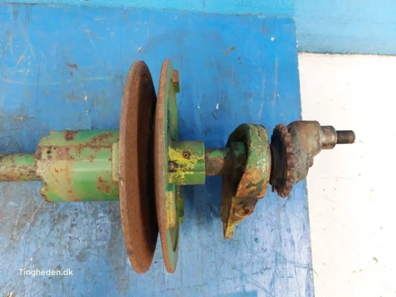 Billede 8 - John Deere 1000 14 Fod V-skive og aksel Z11169