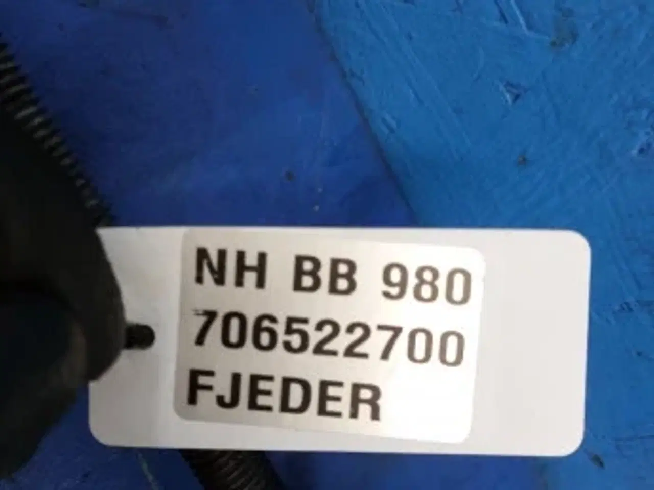 Billede 2 - New Holland BB 980 Fjeder 706522700