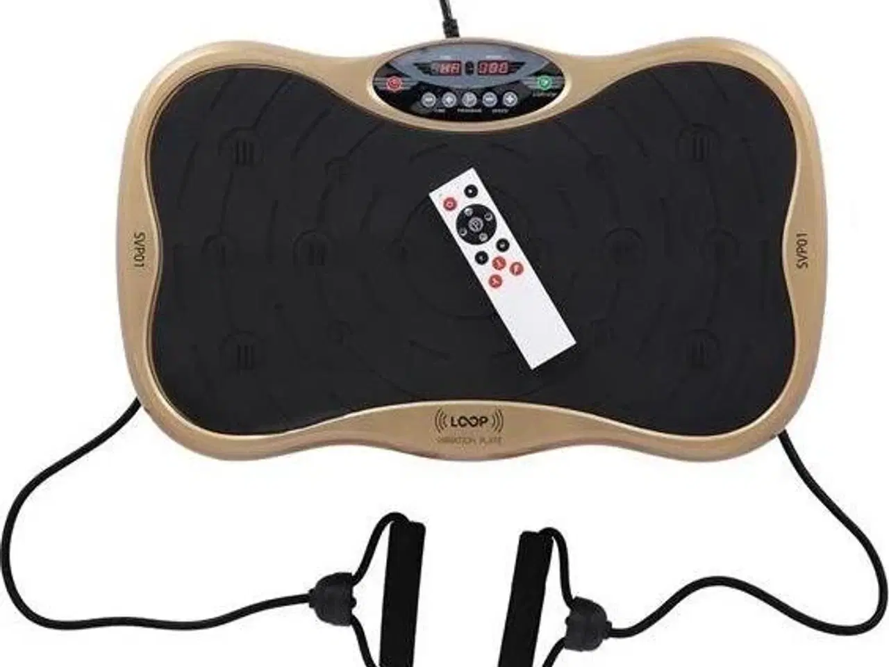 Billede 7 - HMS SVP01 vibrationsplade – guld/sort træningsudstyr