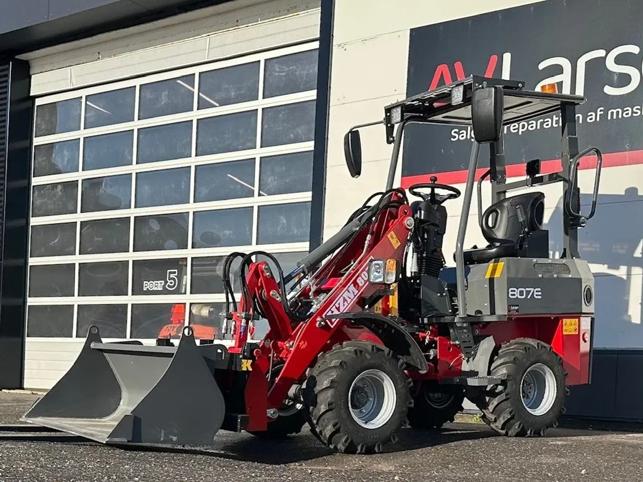 Billede 1 - HZM 807E Elektrisk Minilæsser