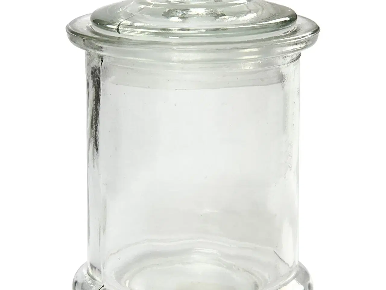 Billede 1 - Krukke med låg, H: 14,5 cm, diam. 8 cm, 10stk./ 1 pk.