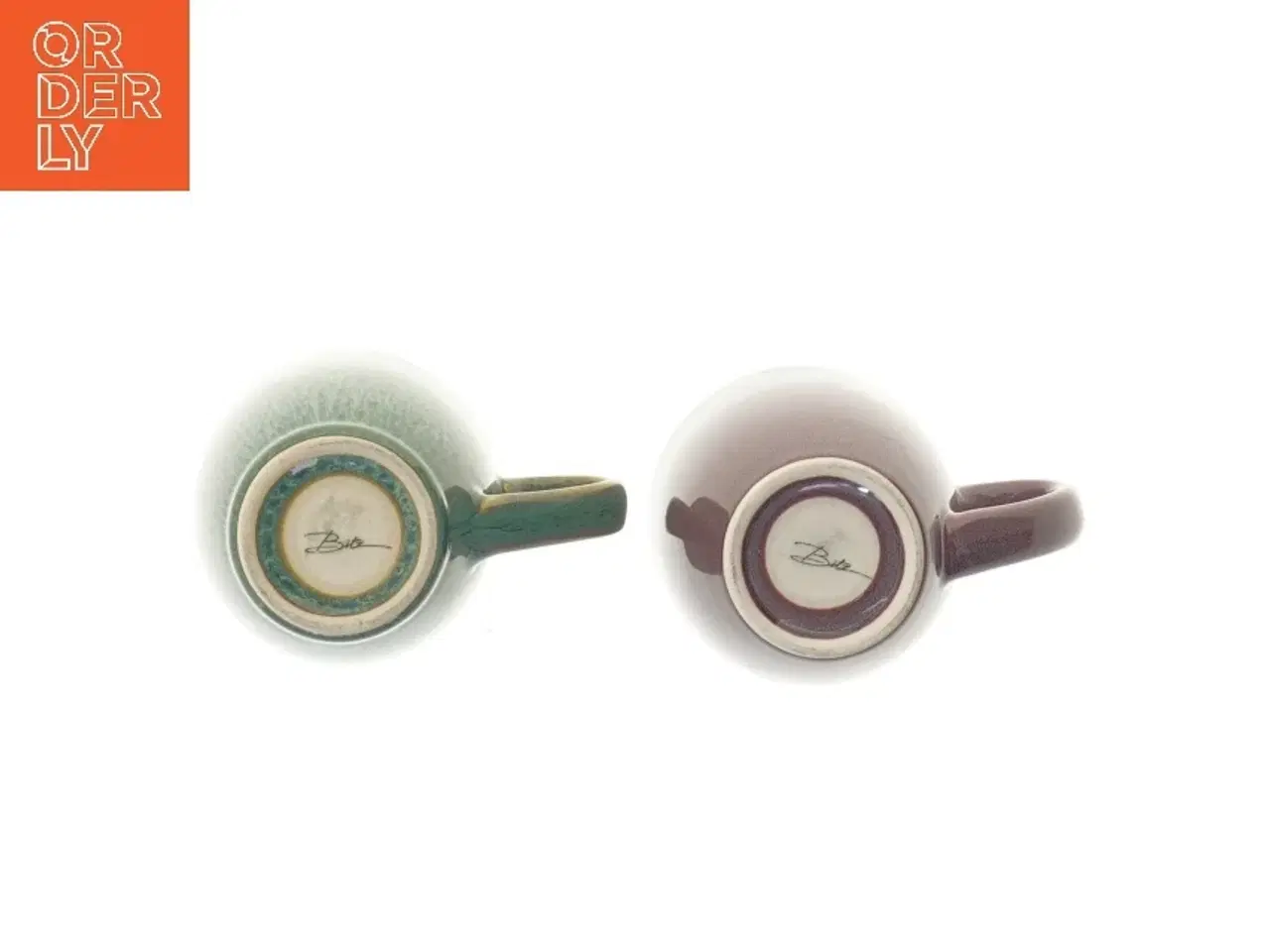 Billede 3 - Keramiske krus sæt fra Bolo (str. Ø 9 cm længde 11 cm)