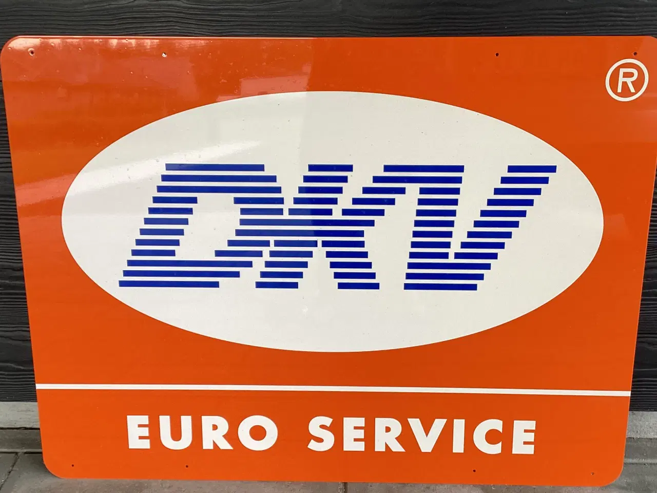 Billede 1 - Stort metalskilt som samlerobjekt