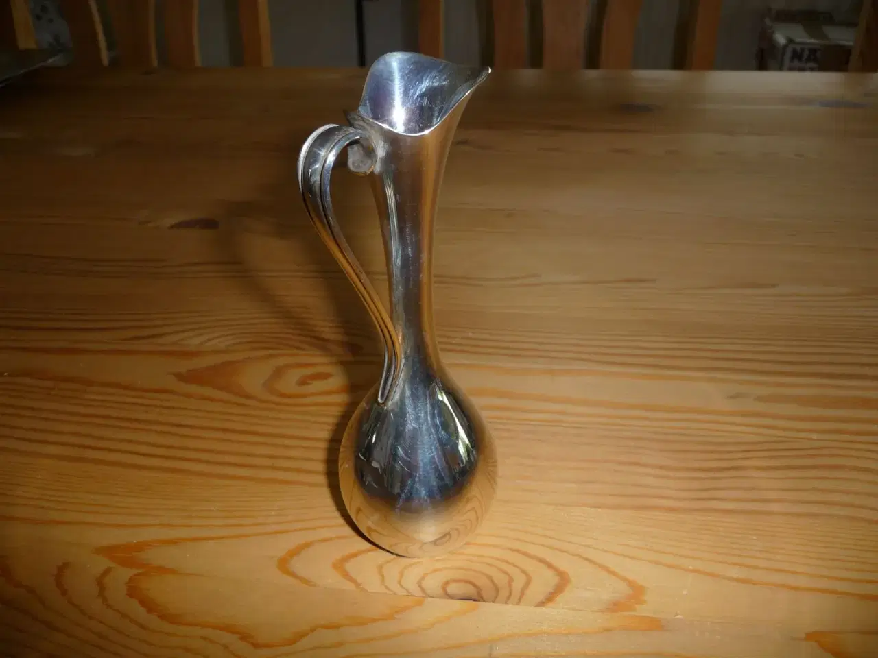 Billede 2 - sølv plet vase