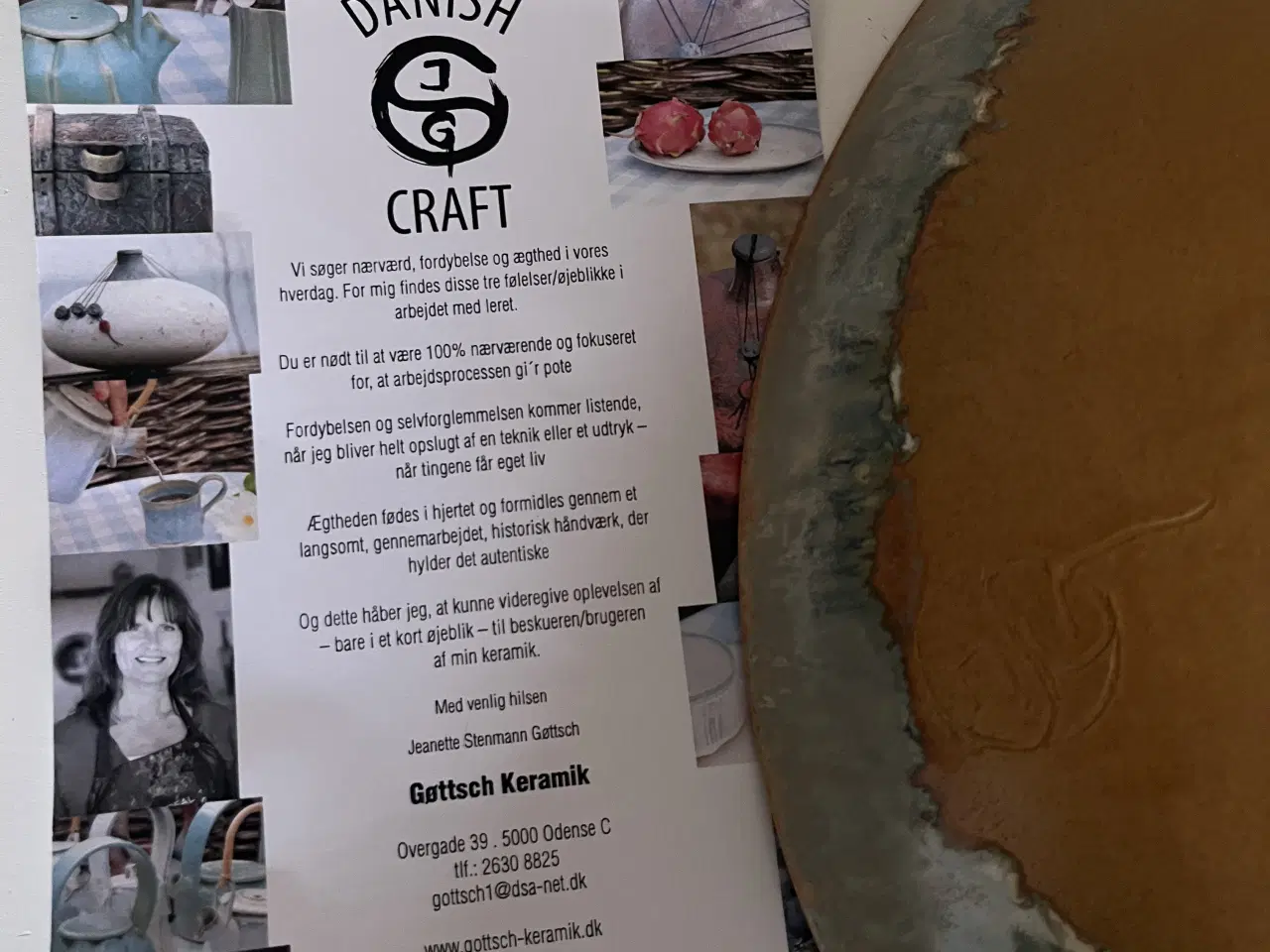 Billede 2 - Fad keramik fra Gøttsch