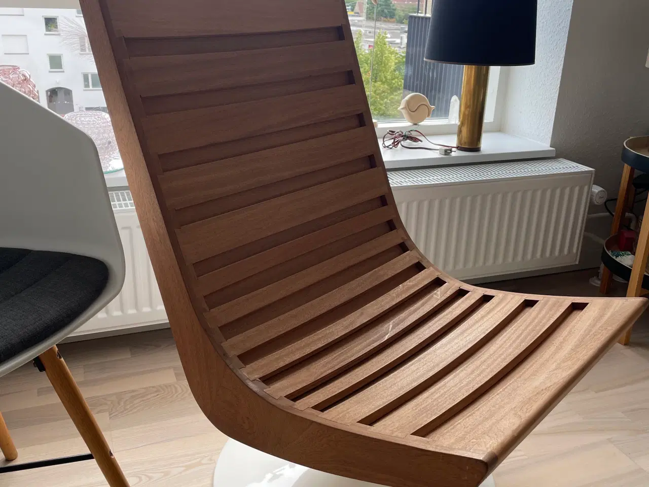 Billede 12 - Maritim lænestol teaktræ/glasfiber/rustfri stål 