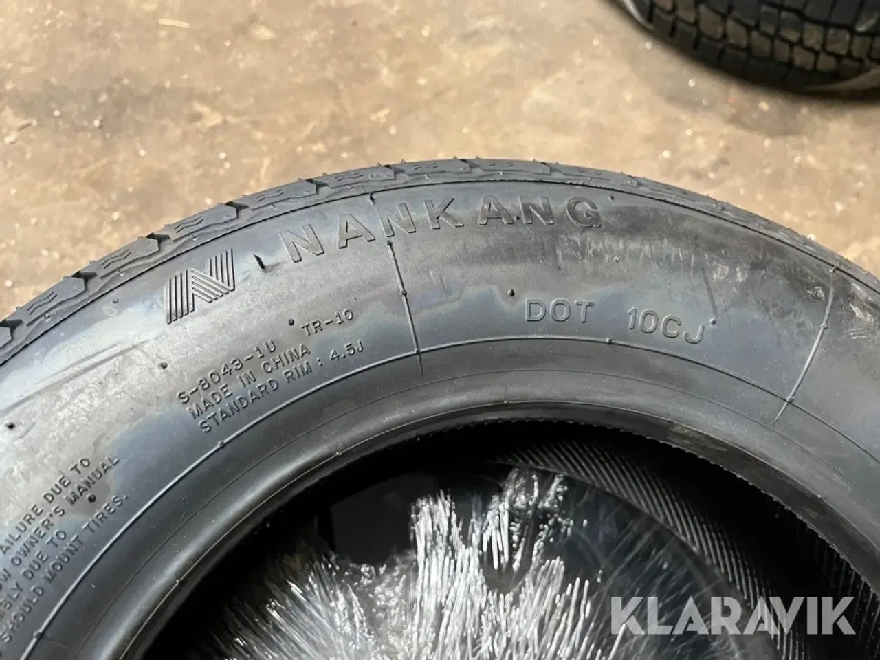 Billede 4 - Dæk Nankang 155/70R12C DOT 10CJ