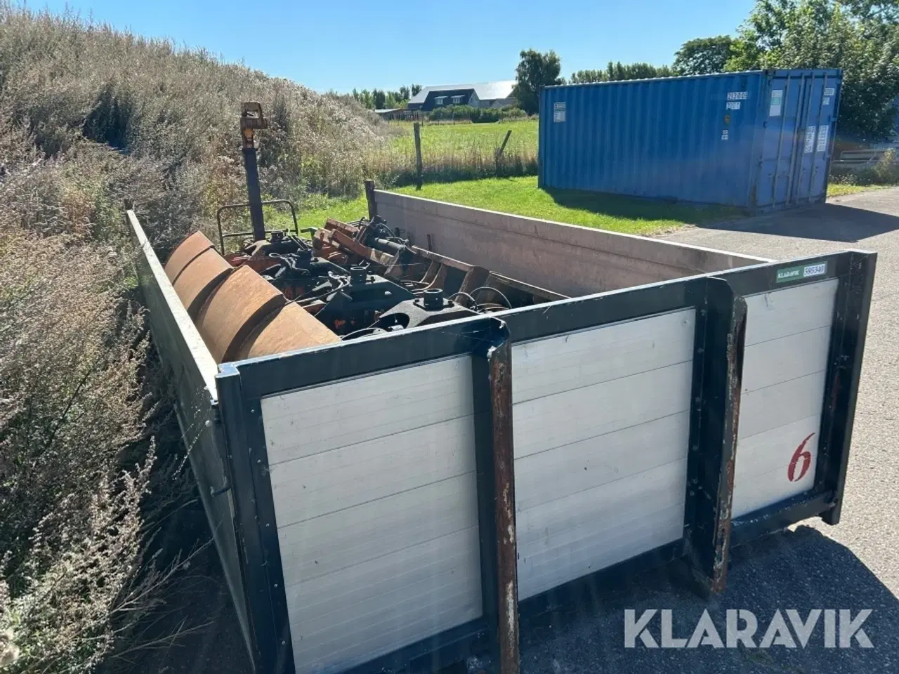 Billede 2 - Lastbilscontainer med grabbe