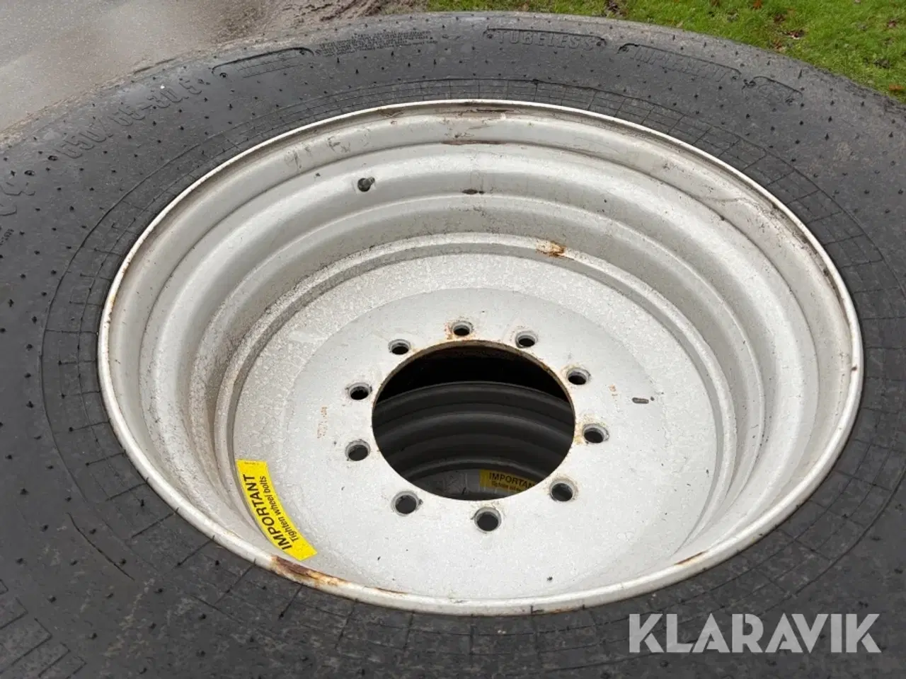 Billede 5 - Komplette hjul 2 styk Trelleborg Twin