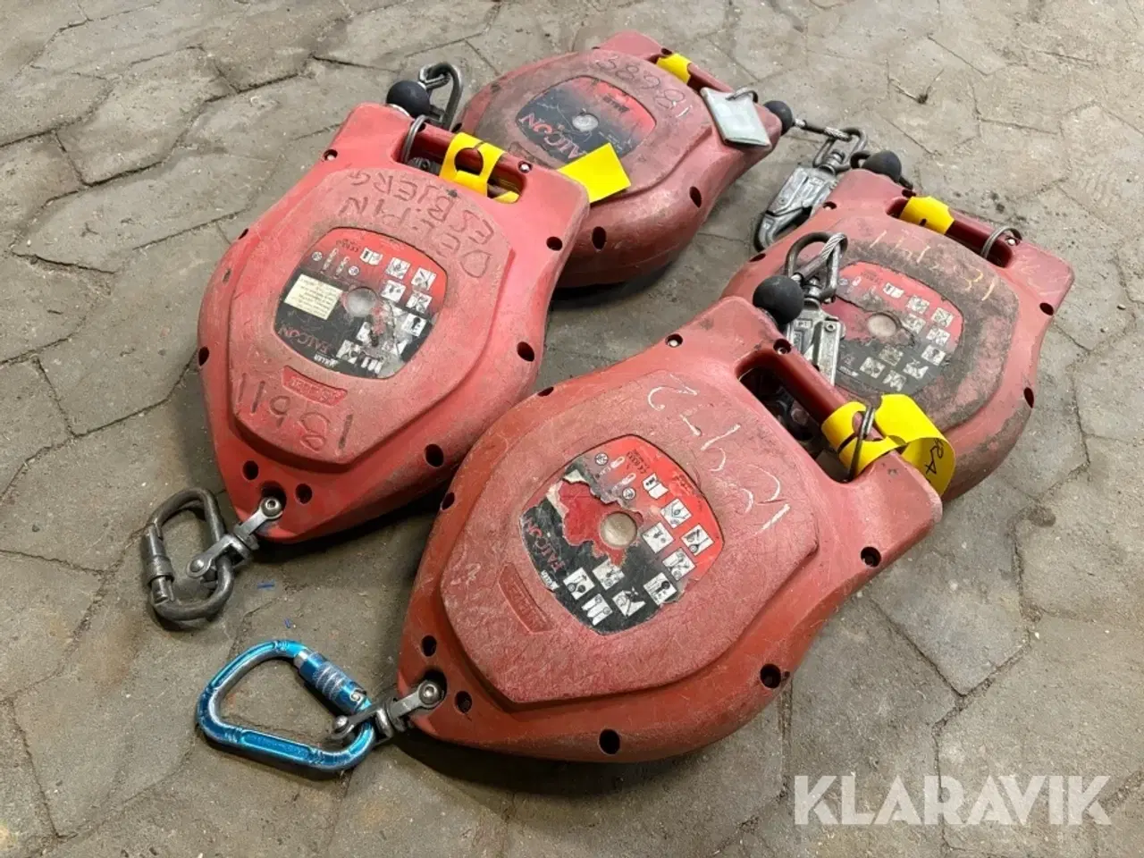 Billede 4 - Faldsikring med taljeblok Miller Falcon MP50SS 4 styk