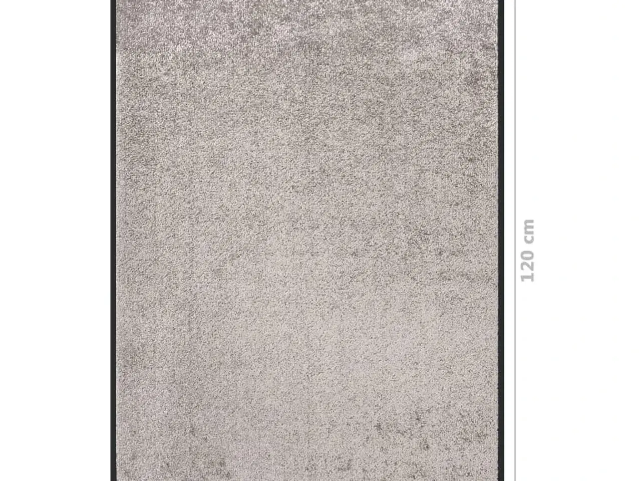 Billede 6 - Dørmåtte 80x120 cm grå