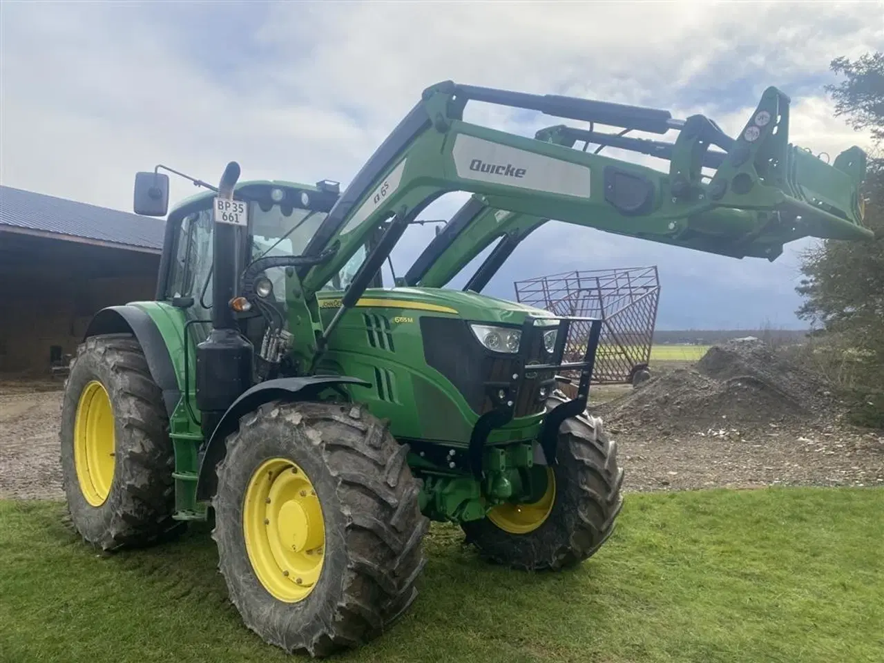 Billede 2 - John Deere 6155M Kun kørt 3.755.