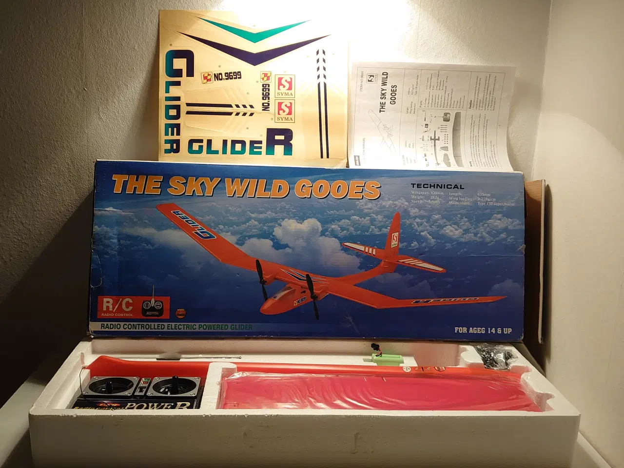 Billede 2 - Fjernstyret fly:The sky wild gooes. Ny.